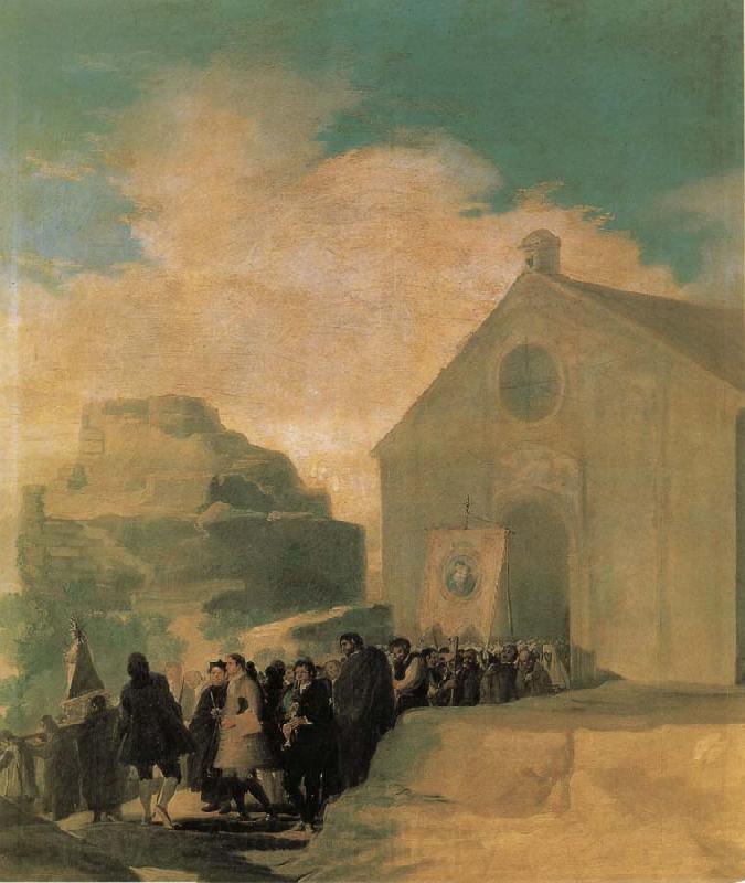 Francisco Goya Village Procession